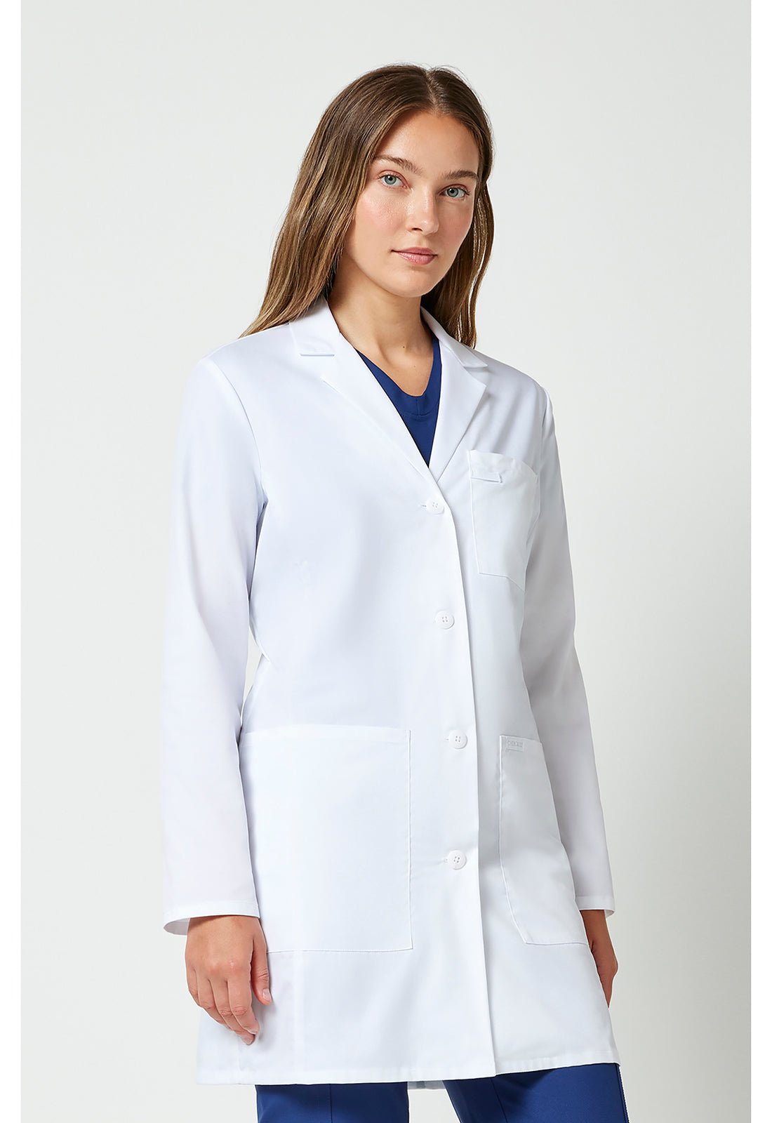 Cherokee Project Lab Women's 33" Lab Coat CK452 WHT - Scrubs Select