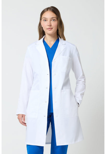 Cherokee Project Lab Women's 37" Lab Coat CK421 WHT - Scrubs Select