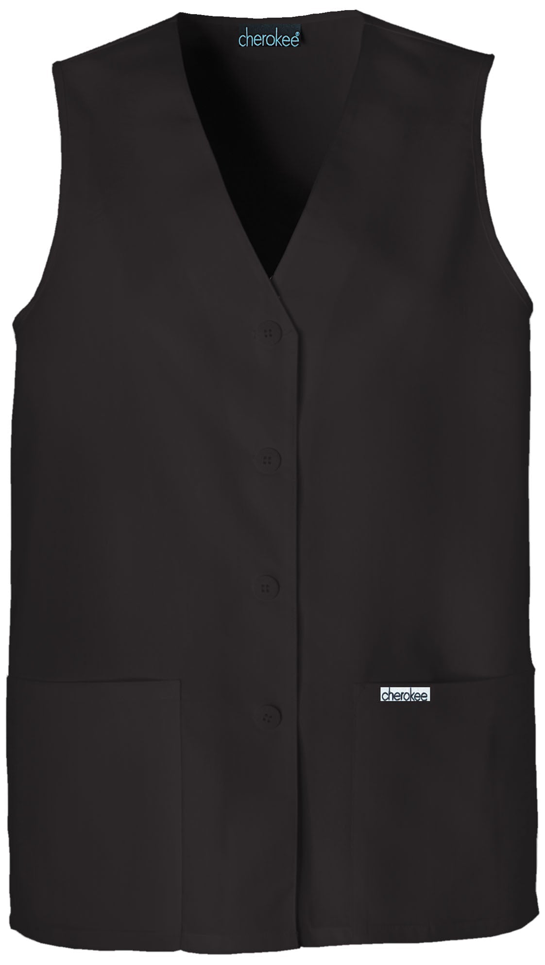 Cherokee Scrubs Button Front Vest 1602 - Scrubs Select