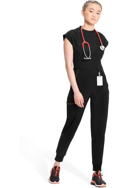 Cherokee Scrubs Infinity Jogger Pant CK110A in Black, Navy, Pewter, Royal - Scrubs Select