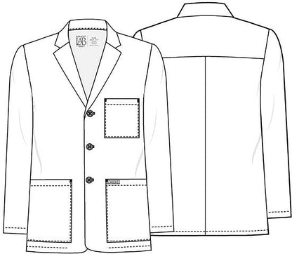 Cherokee Scrubs Men's 32" Consultation Coat CK401T WHT - Scrubs Select