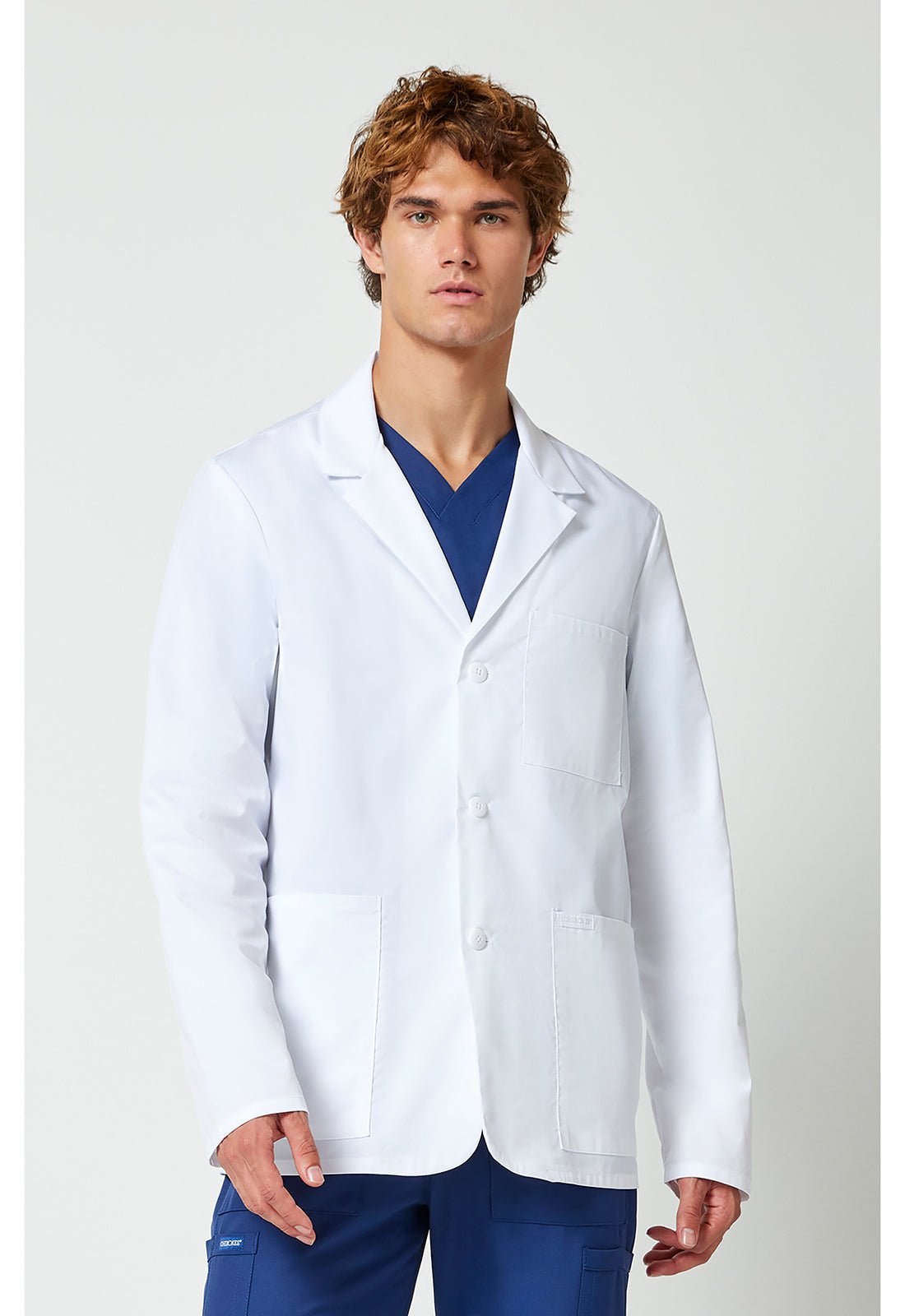 Cherokee Scrubs Men's 32" Consultation Coat CK401T WHT - Scrubs Select