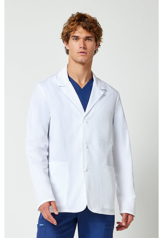 Cherokee Scrubs Men's 32" Consultation Coat CK401T WHT - Scrubs Select
