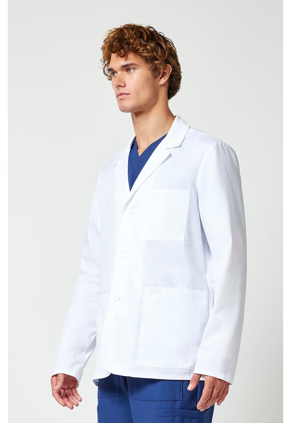 Cherokee Scrubs Men's 32" Consultation Coat CK401T WHT - Scrubs Select