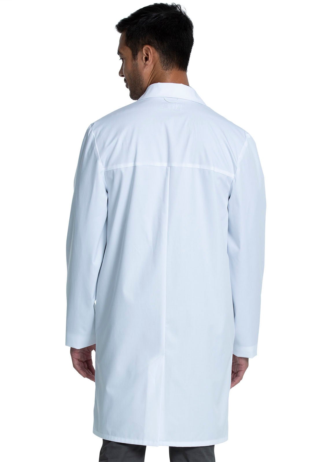 Cherokee Scrubs Men's 40" Lab Coat CK412T WHT - Scrubs Select