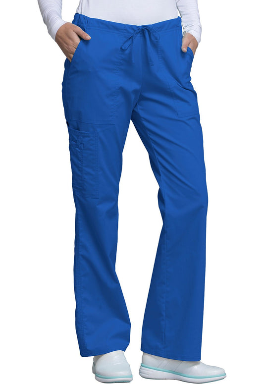 Cherokee WW Core Stretch Scrubs Drawstring Cargo Pant 4044 - Scrubs Select