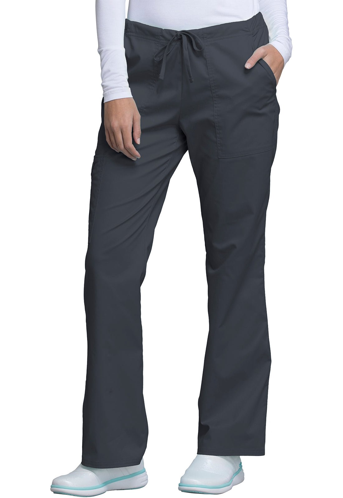 Cherokee WW Core Stretch Scrubs Drawstring Cargo Pant 4044 - Scrubs Select