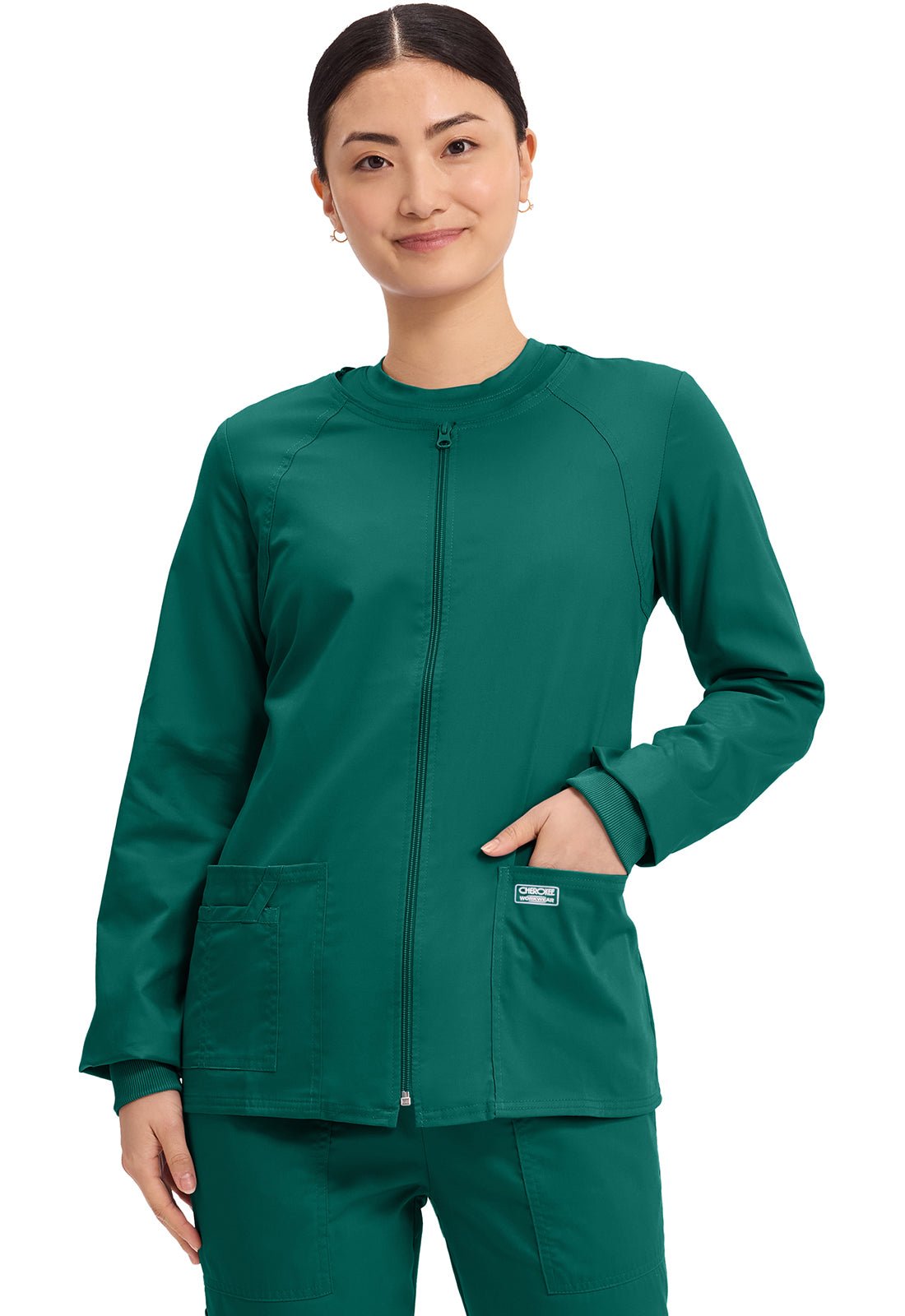 Cherokee WW Core Stretch Scrubs Jacket 4315 - Scrubs Select