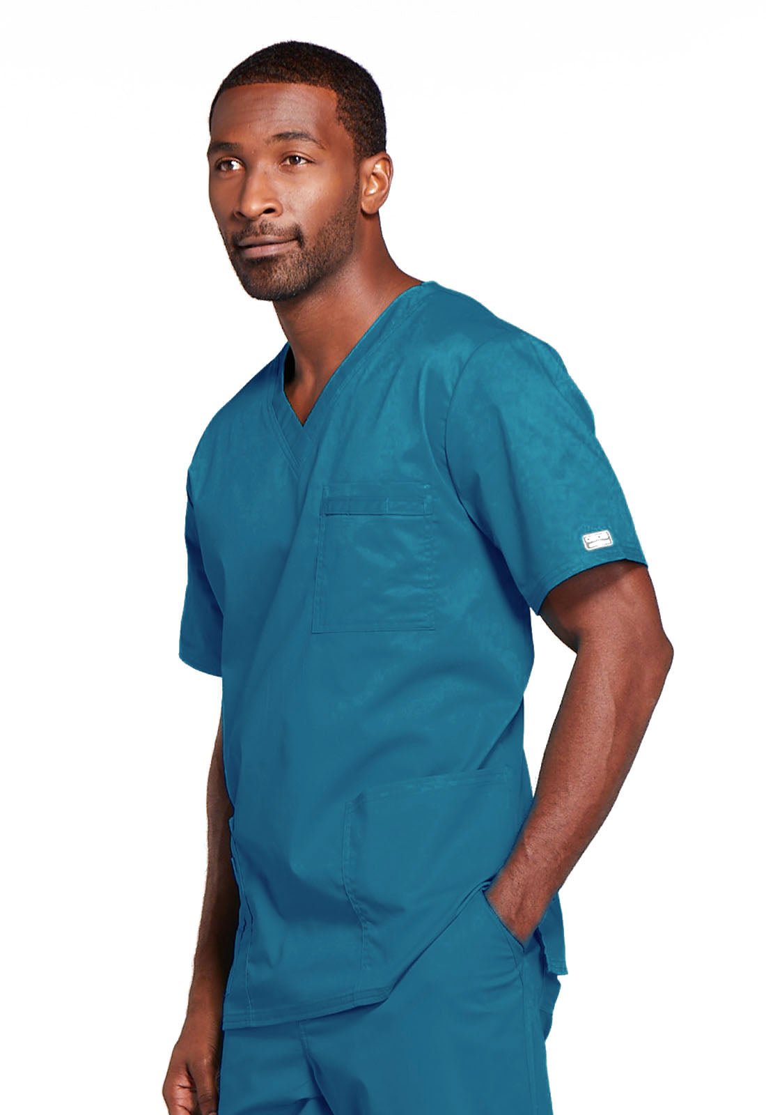 Cherokee WW Core Stretch Scrubs Unisex V Neck Top 4725 - Scrubs Select