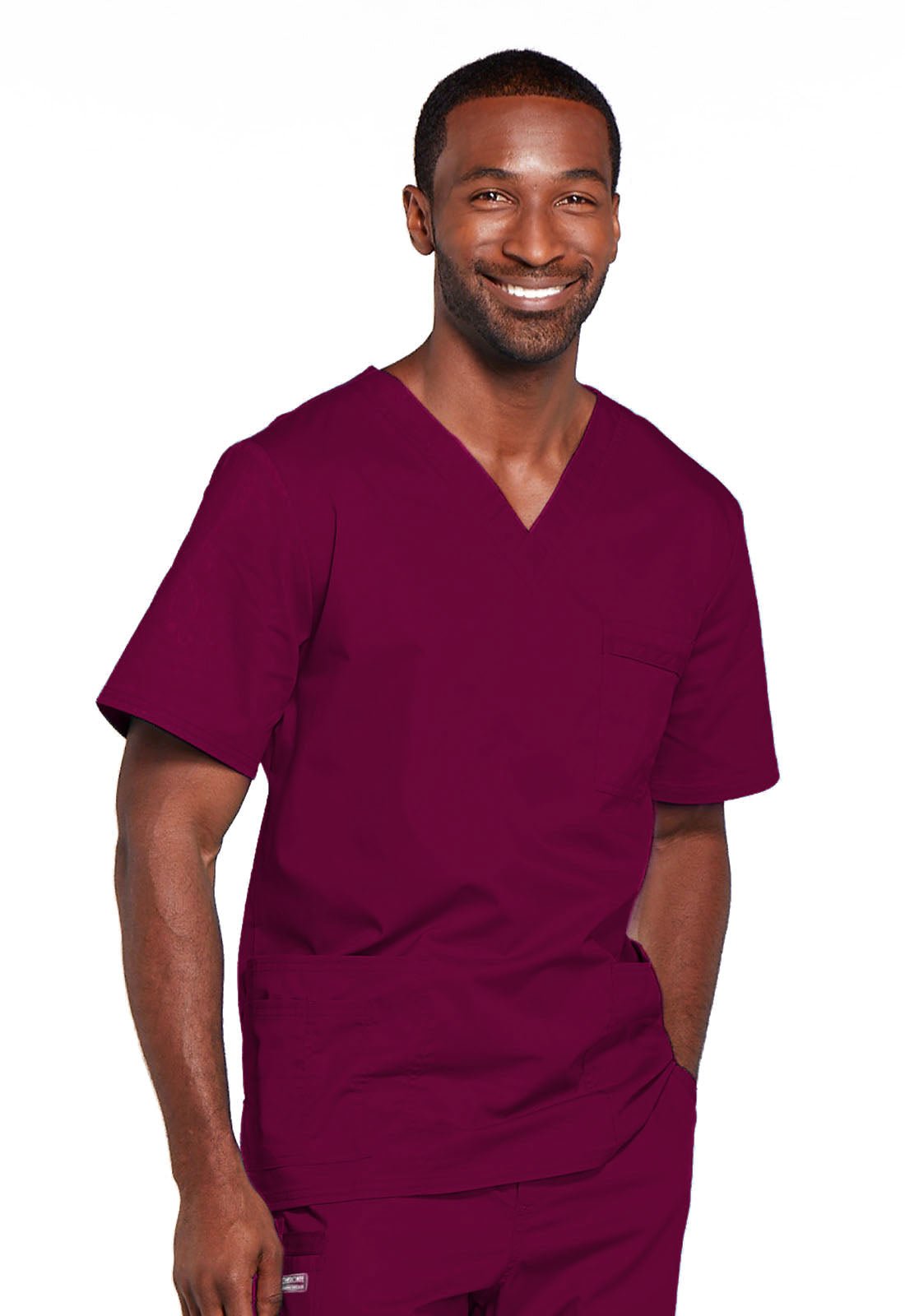Cherokee WW Core Stretch Scrubs Unisex V Neck Top 4725 - Scrubs Select