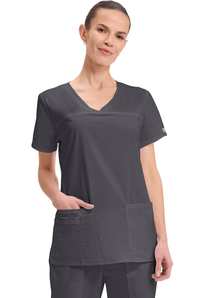 Cherokee WW Core Stretch Scrubs V Neck Top 4727 - Scrubs Select