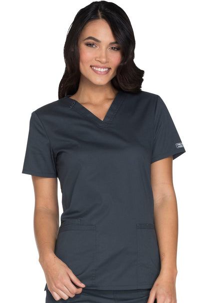 Cherokee WW Core Stretch Scrubs V Neck Top WW630 - Scrubs Select