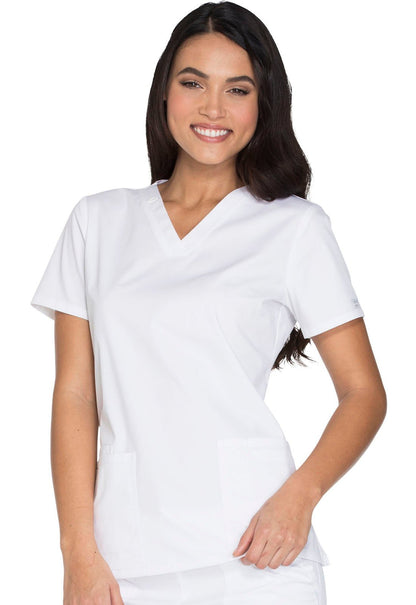 Cherokee WW Core Stretch Scrubs V Neck Top WW630 - Scrubs Select