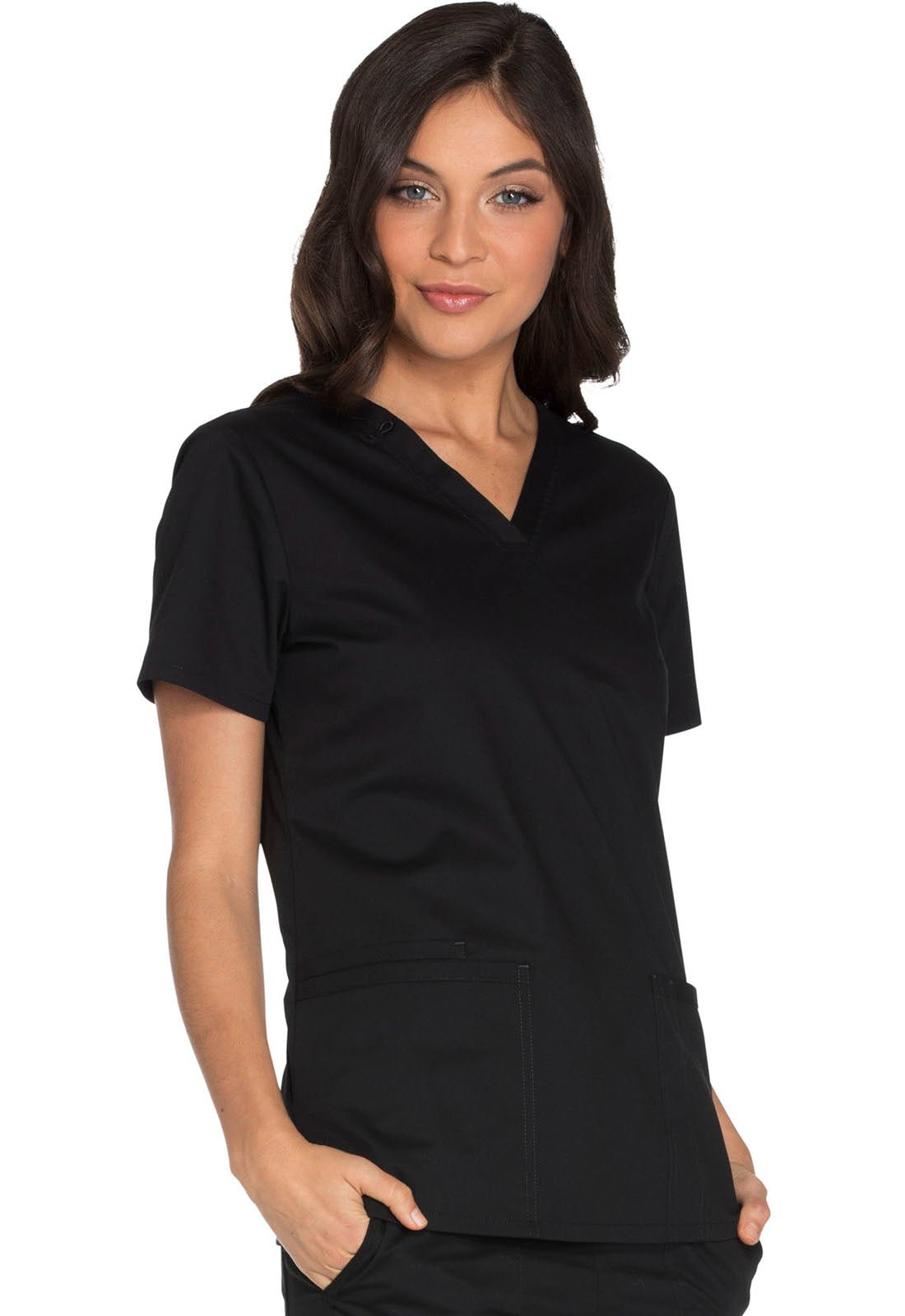 Cherokee WW Core Stretch Scrubs V Neck Top WW630 - Scrubs Select