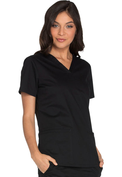 Cherokee WW Core Stretch Scrubs V Neck Top WW630 - Scrubs Select