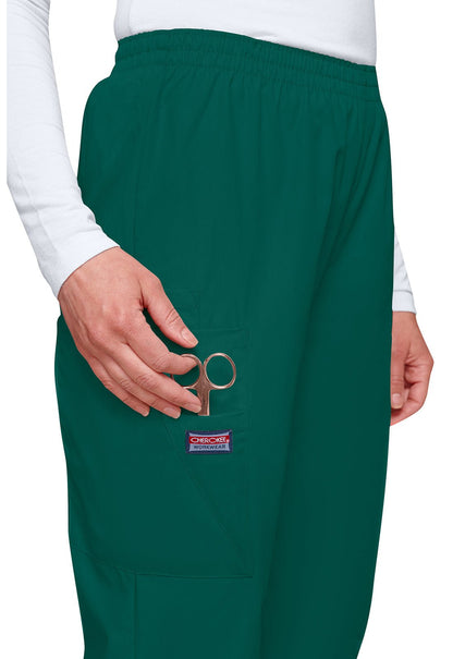 Cherokee WW Originals Cargo Pant 4200 in Grape, Hunter, Pewter, Red - Scrubs Select