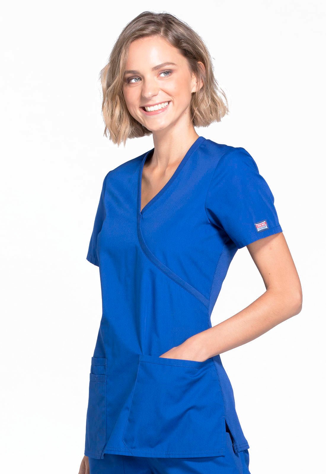 Cherokee WW Originals Scrub Mock Wrap Top WW650 - Scrubs Select