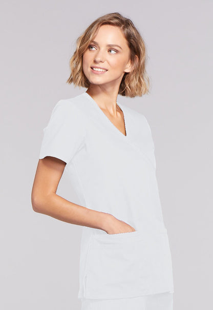 Cherokee WW Originals Scrub Mock Wrap Top WW650 - Scrubs Select
