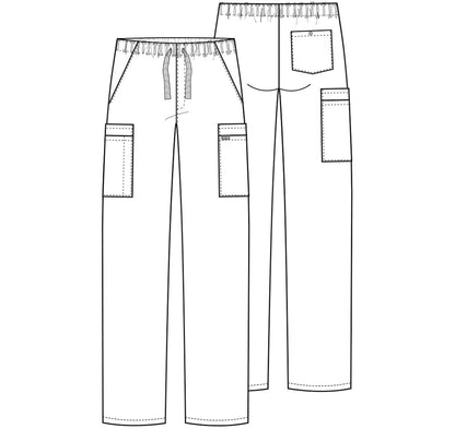 Cherokee WW Originals Scrubs Men's Drawstring Cargo Pant 4000 - Scrubs Select