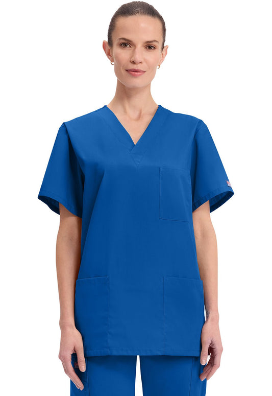Cherokee WW Originals Scrubs Unisex V Neck Top 4876 - Scrubs Select