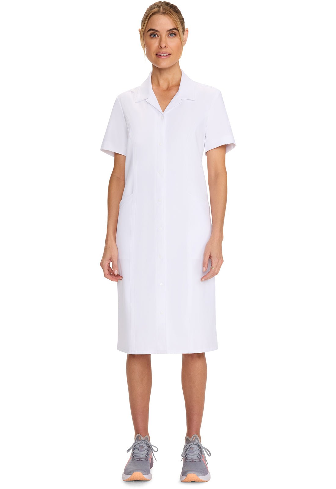 Cherokee WW Originals Ultra Scrubs Button Front Dress CK512A - Scrubs Select