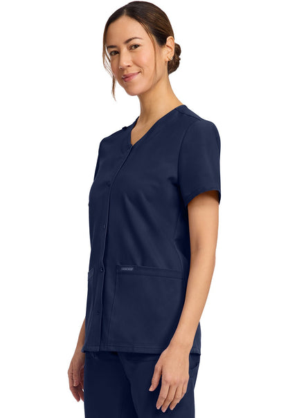 Cherokee WW Originals Ultra Scrubs Snap Front Top CK844A - Scrubs Select