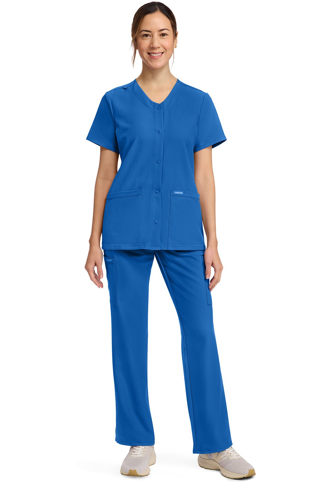 Cherokee WW Originals Ultra Scrubs Snap Front Top CK844A - Scrubs Select