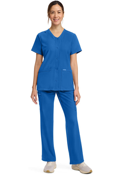 Cherokee WW Originals Ultra Scrubs Snap Front Top CK844A - Scrubs Select