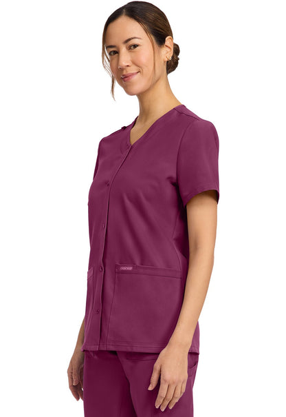 Cherokee WW Originals Ultra Scrubs Snap Front Top CK844A - Scrubs Select