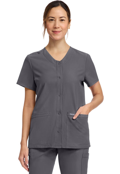 Cherokee WW Originals Ultra Scrubs Snap Front Top CK844A - Scrubs Select