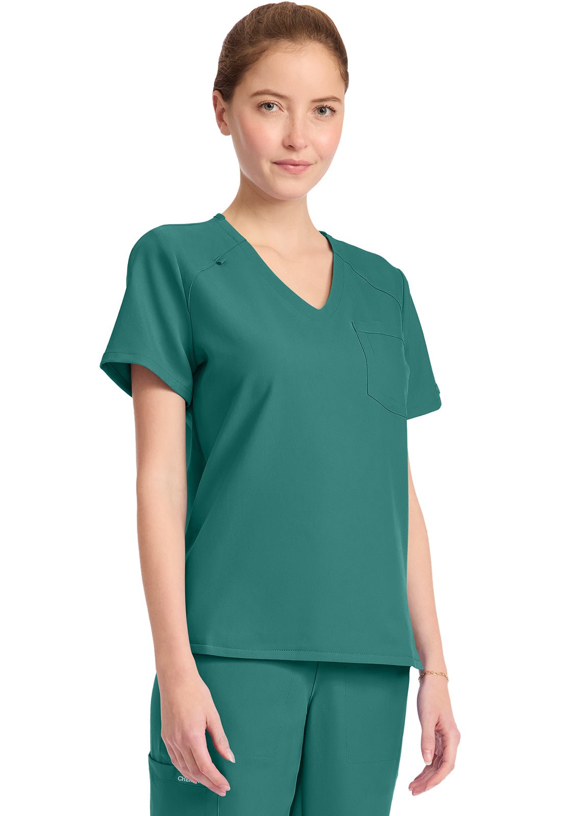 Cherokee WW Originals Ultra Scrubs Tuckable V Neck Top CK954A - Scrubs Select