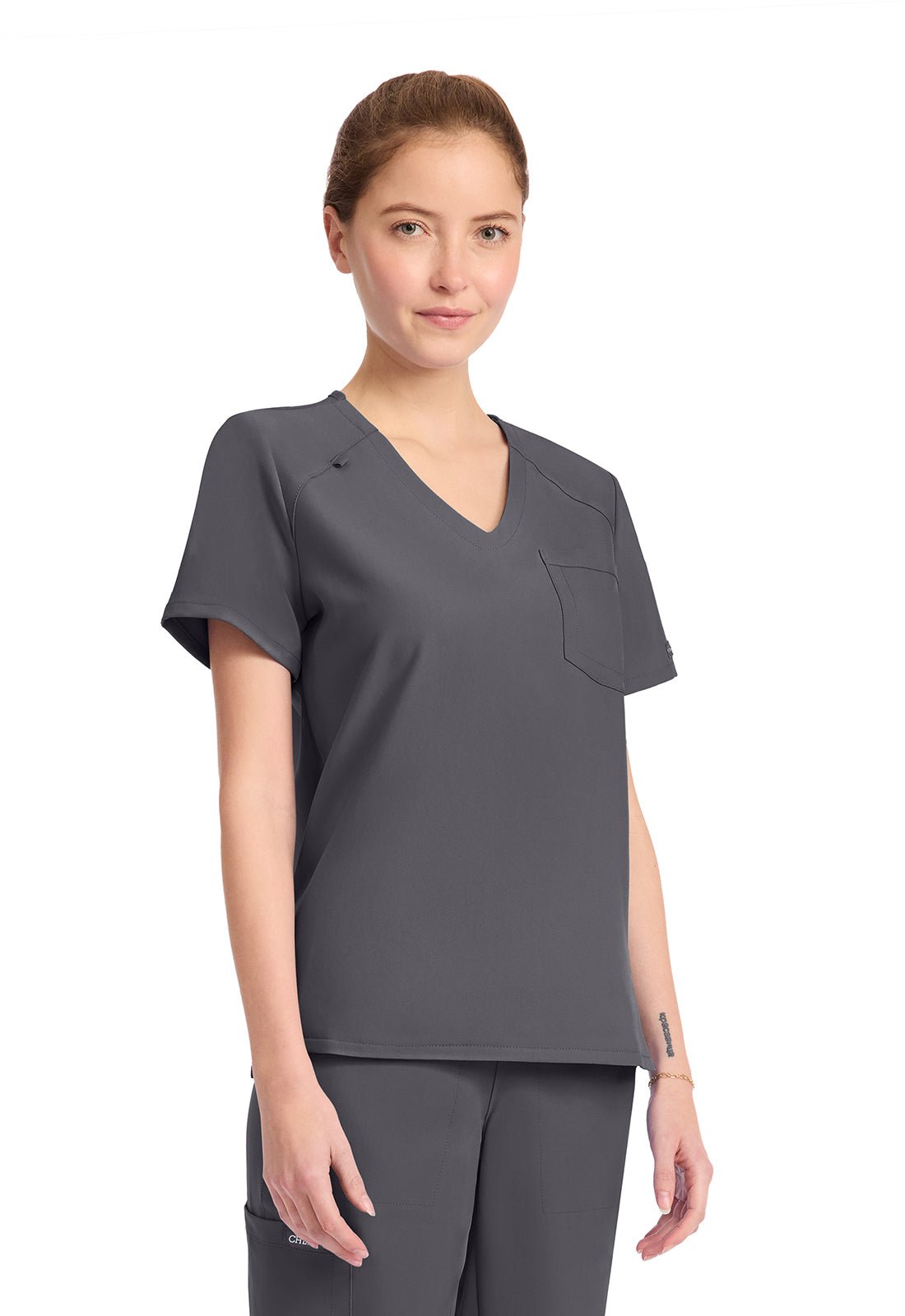 Cherokee WW Originals Ultra Scrubs Tuckable V Neck Top CK954A - Scrubs Select