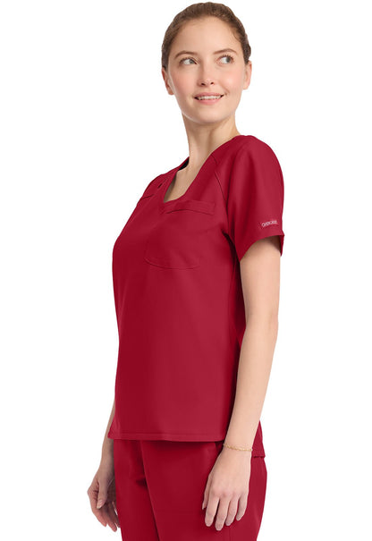 Cherokee WW Originals Ultra Scrubs Tuckable V Neck Top CK954A - Scrubs Select