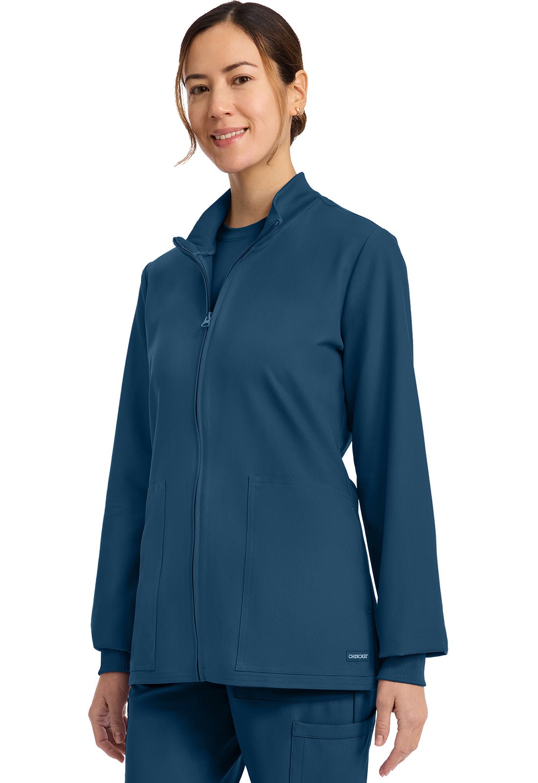 Cherokee WW Originals Ultra Scrubs Zip Up Jacket CK00013A - Scrubs Select