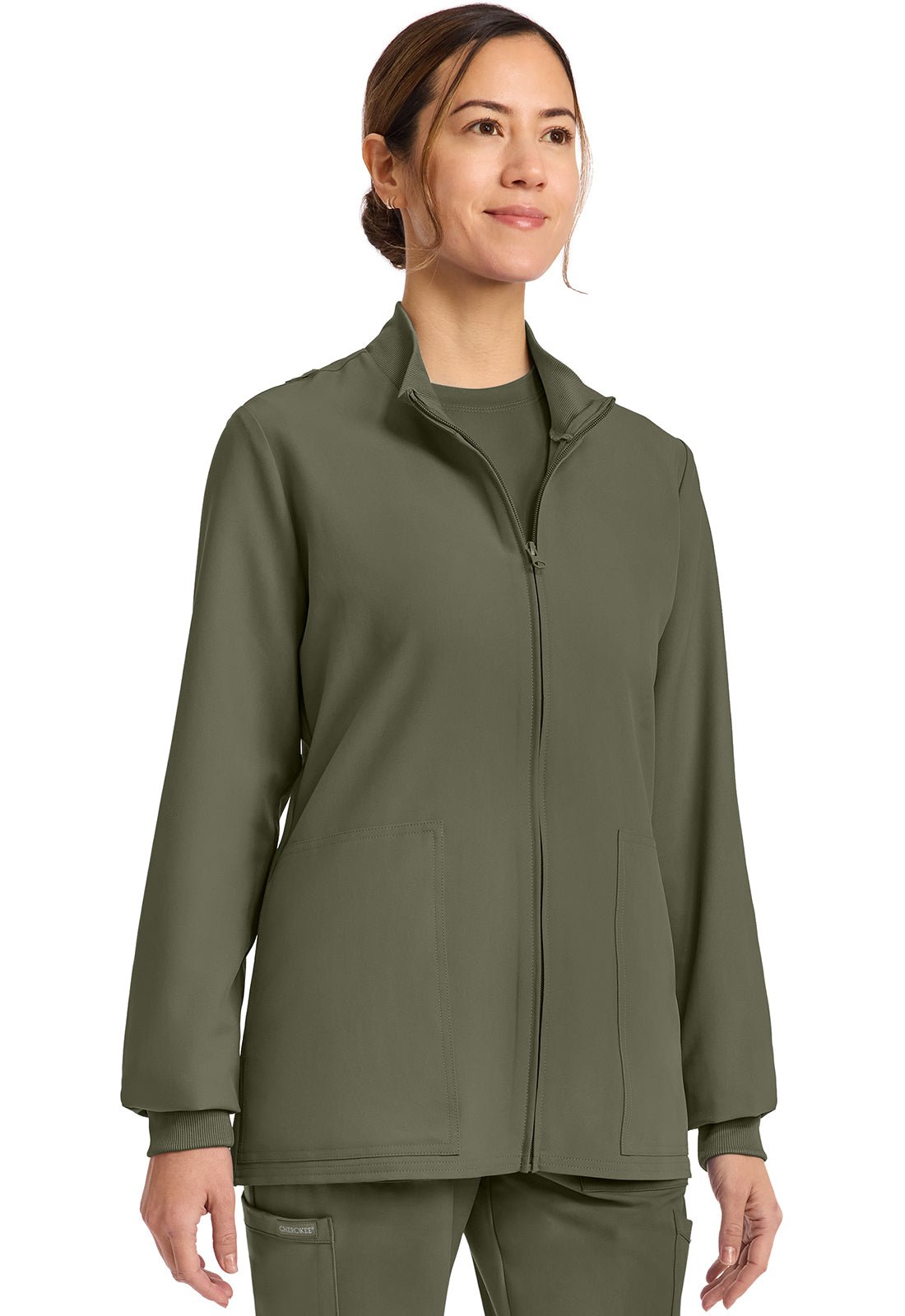 Cherokee WW Originals Ultra Scrubs Zip Up Jacket CK00013A - Scrubs Select