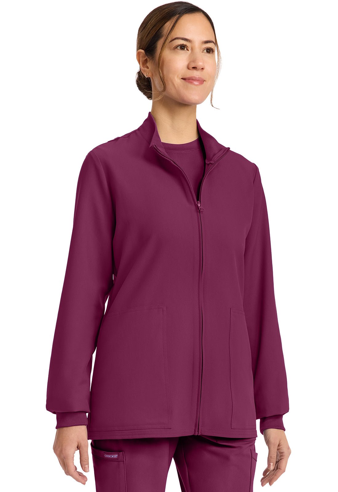 Cherokee WW Originals Ultra Scrubs Zip Up Jacket CK00013A - Scrubs Select