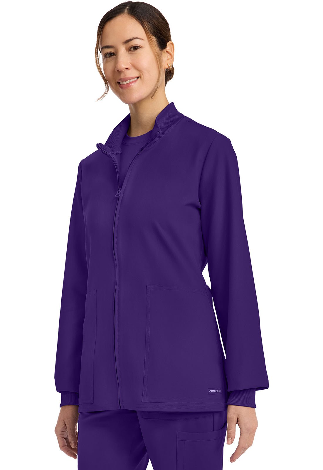 Cherokee WW Originals Ultra Scrubs Zip Up Jacket CK00013A - Scrubs Select