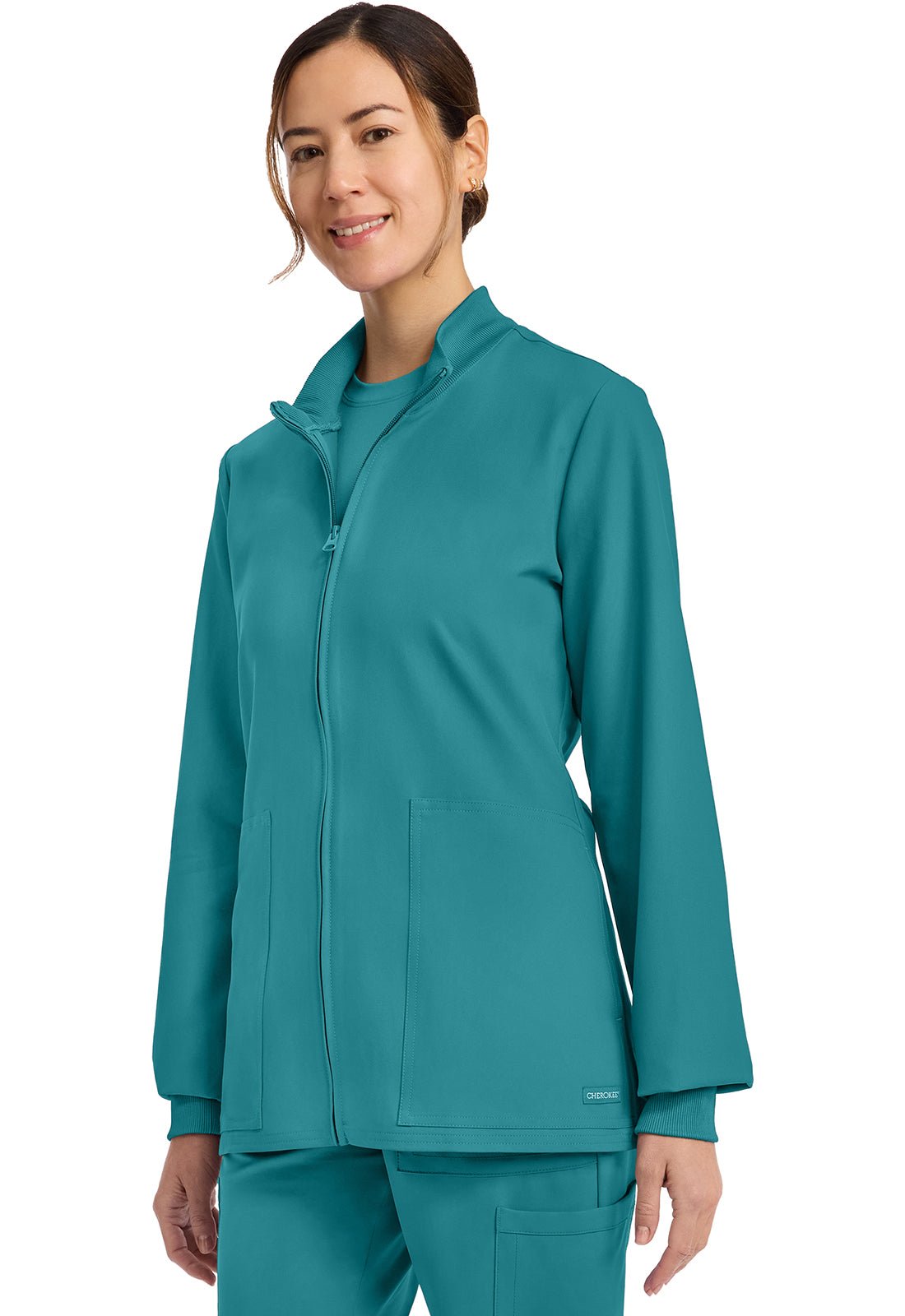 Cherokee WW Originals Ultra Scrubs Zip Up Jacket CK00013A - Scrubs Select