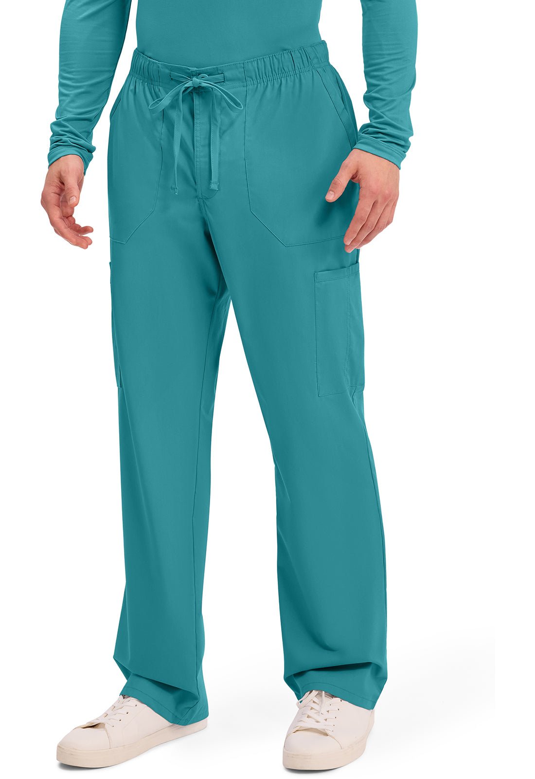 Cherokee WW Professionals Scrubs Men's Drawstring Cargo Pant WW190 - Scrubs Select