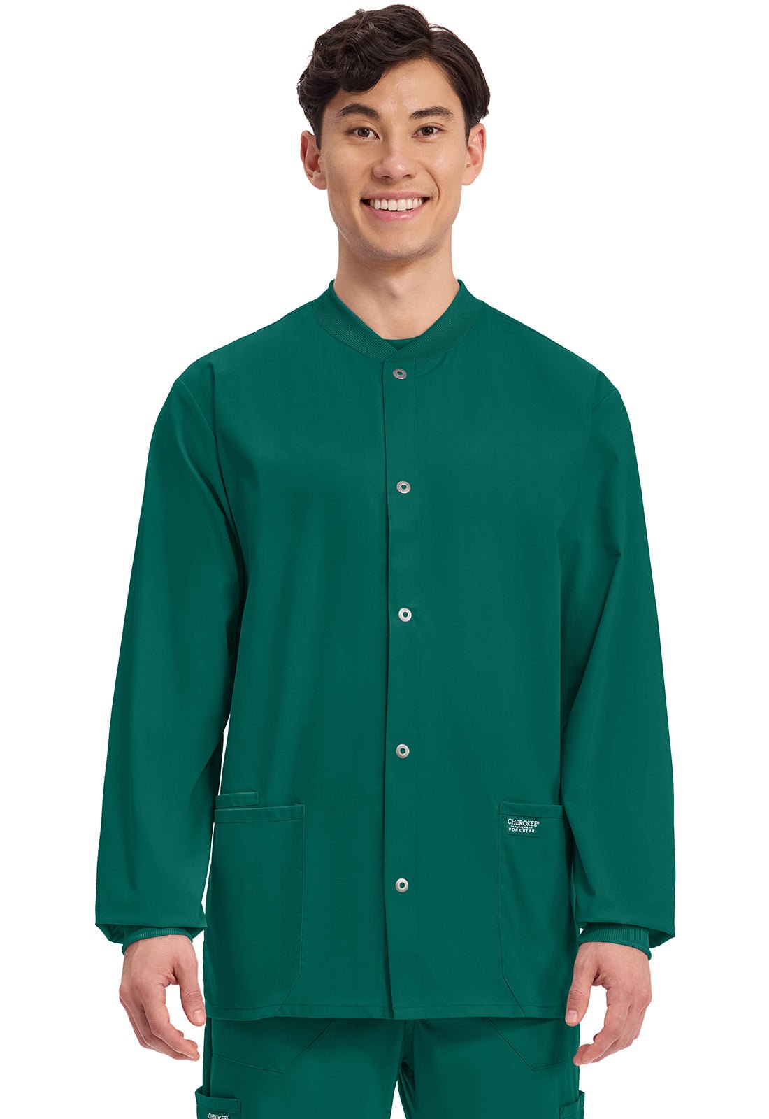 Cherokee WW Professionals Scrubs Men's Jacket WW360 - Scrubs Select