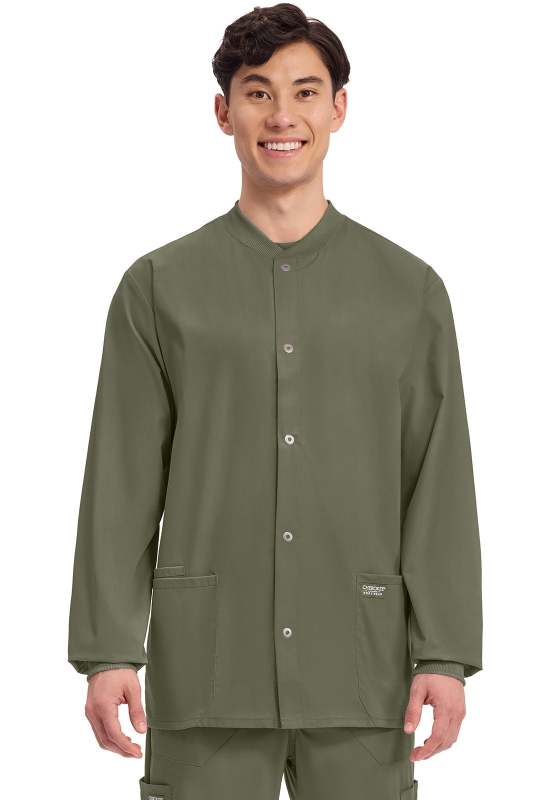 Cherokee WW Professionals Scrubs Men's Jacket WW360 - Scrubs Select