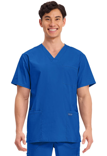 Cherokee WW Professionals Scrubs Men's V Neck Top WW695 - Scrubs Select