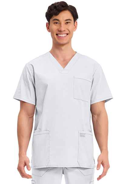 Cherokee WW Professionals Scrubs Men's V Neck Top WW695 - Scrubs Select