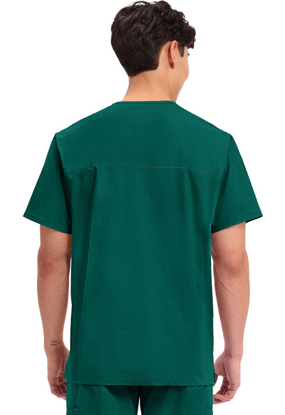 Cherokee WW Professionals Scrubs Men's V Neck Top WW695T TALL - Scrubs Select