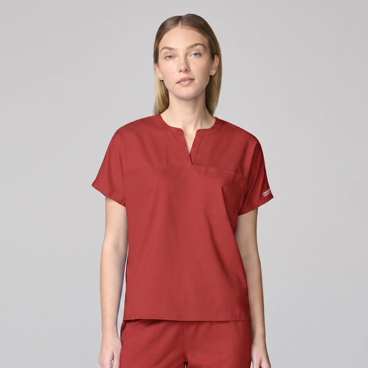 Cherokee WW Revolution Mandarin Collar Top CK00038 - Scrubs Select