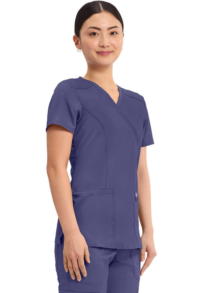 Cherokee WW Revolution Scrubs Mock Wrap Top WW610 - Scrubs Select