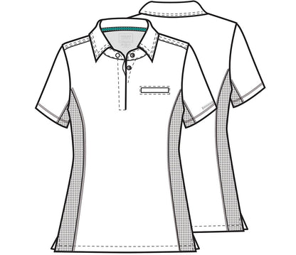 Cherokee WW Revolution Scrubs Polo Shirt WW698 - Scrubs Select