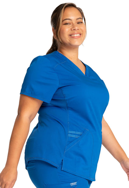Cherokee WW Revolution Scrubs Women's V Neck Top WW601 - Scrubs Select