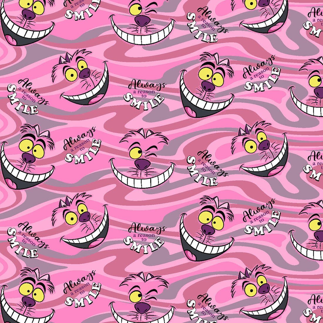 Cheshire Smile Tooniforms Disney Alice In Wonderland V Neck Top TF783 ALAS - Scrubs Select