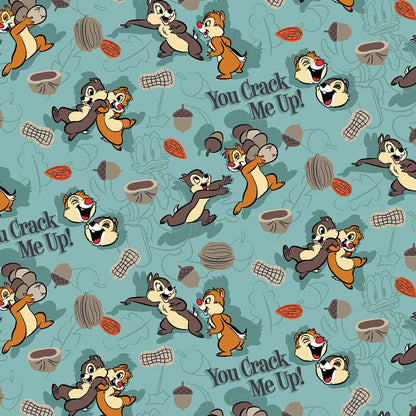 Chip N Dale Tooniforms Licensed Disney V Neck Scrub Top TF797 CDMP - Scrubs Select